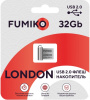 Карта памяти 32GB FUMIKO LONDON  серебро USB 2.0