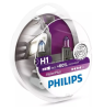 Лампа H1 12V 55W P14,5s PHILIPS VisionPlus+60% 2шт 12258VPS2